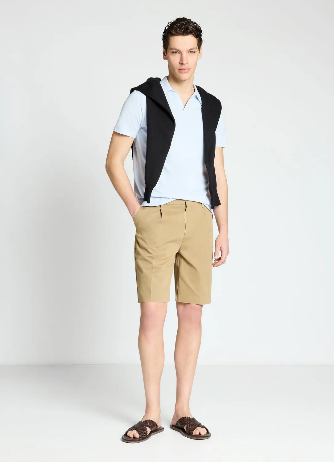 Calliope T-Shirt Polo Uni Polo Homme Coupe Regular