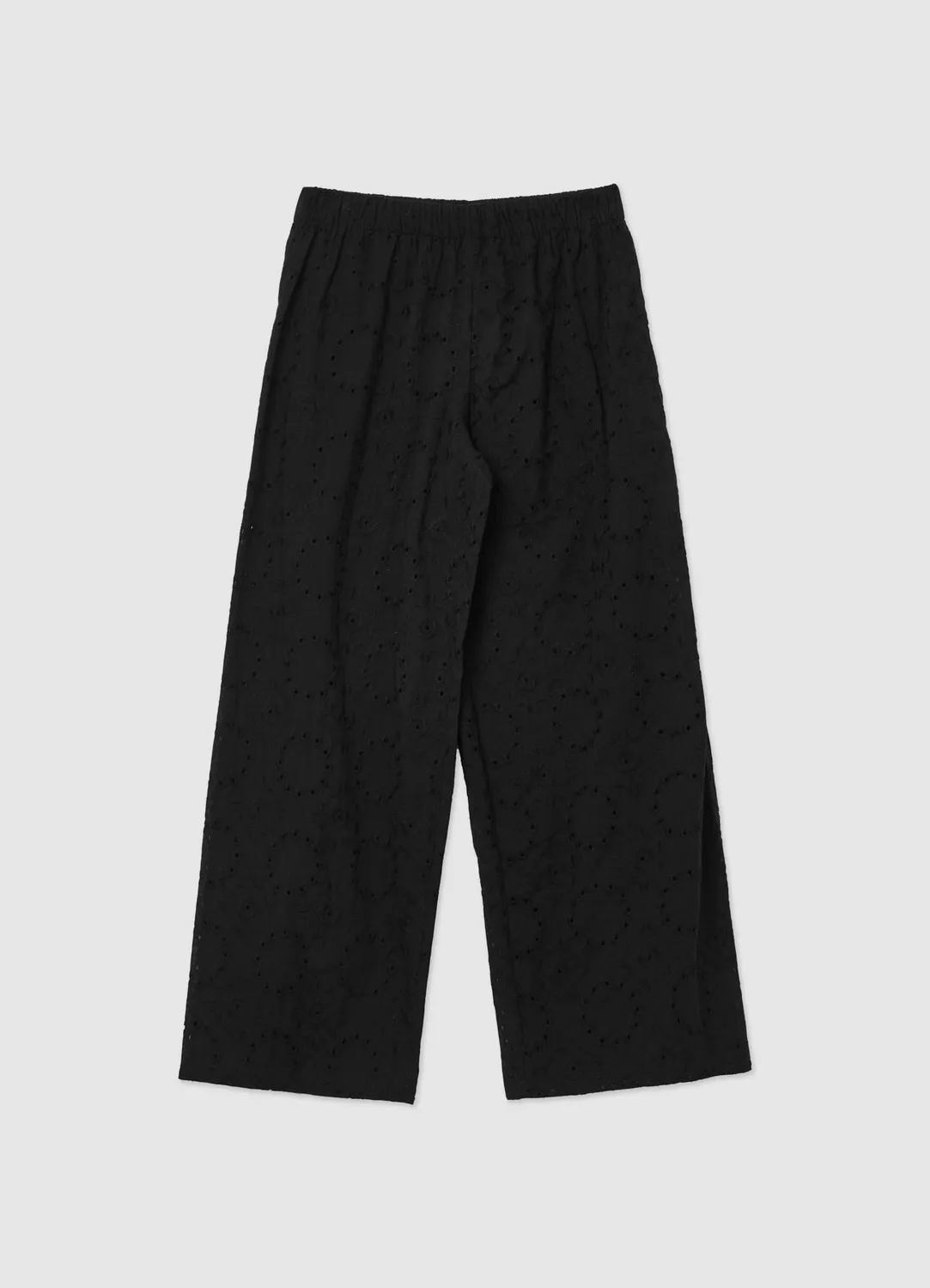 Calliope Pantalon femme broderie anglaise coton
