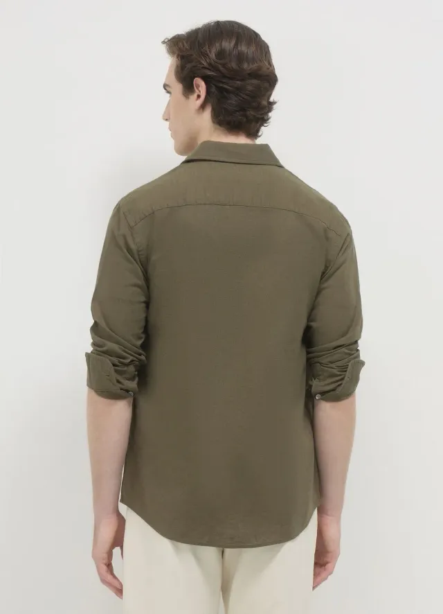Calliope chemise classique lin homme regular