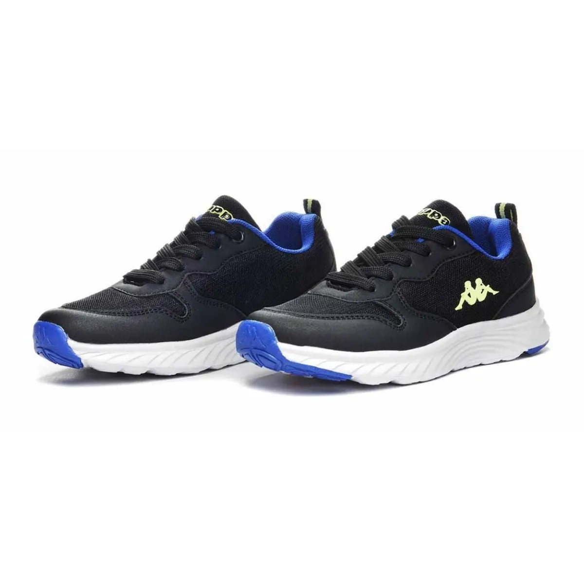 Kappa Delvis Lace chaussures training enfant noir respirant