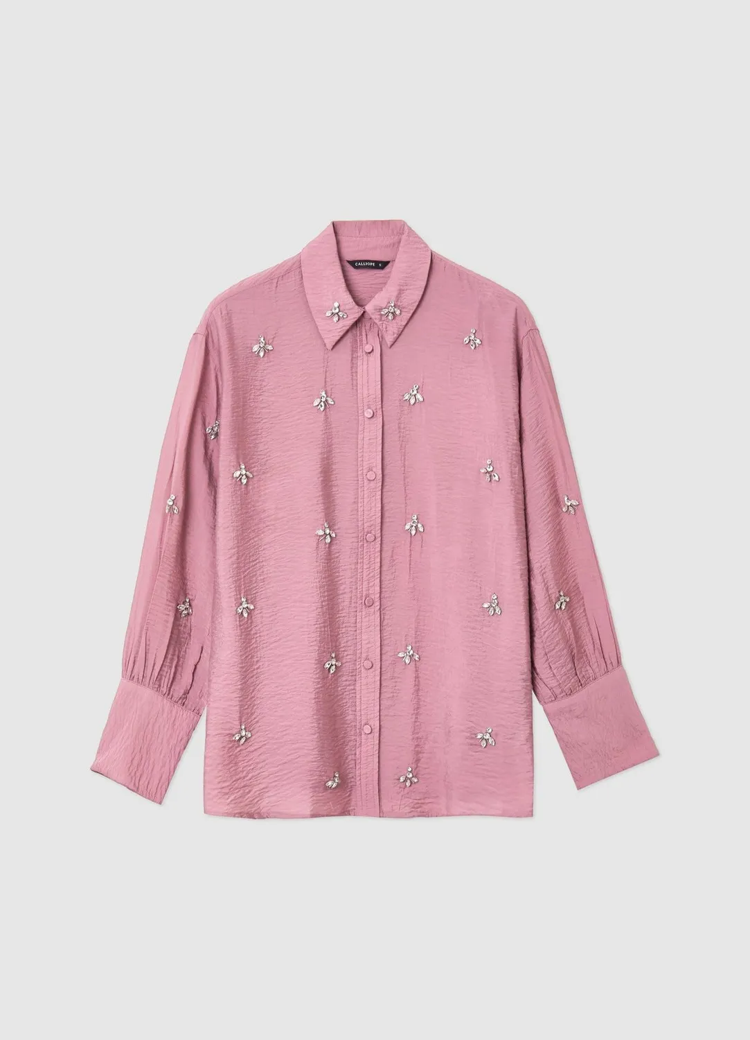 Calliope chemise oversize femme applications