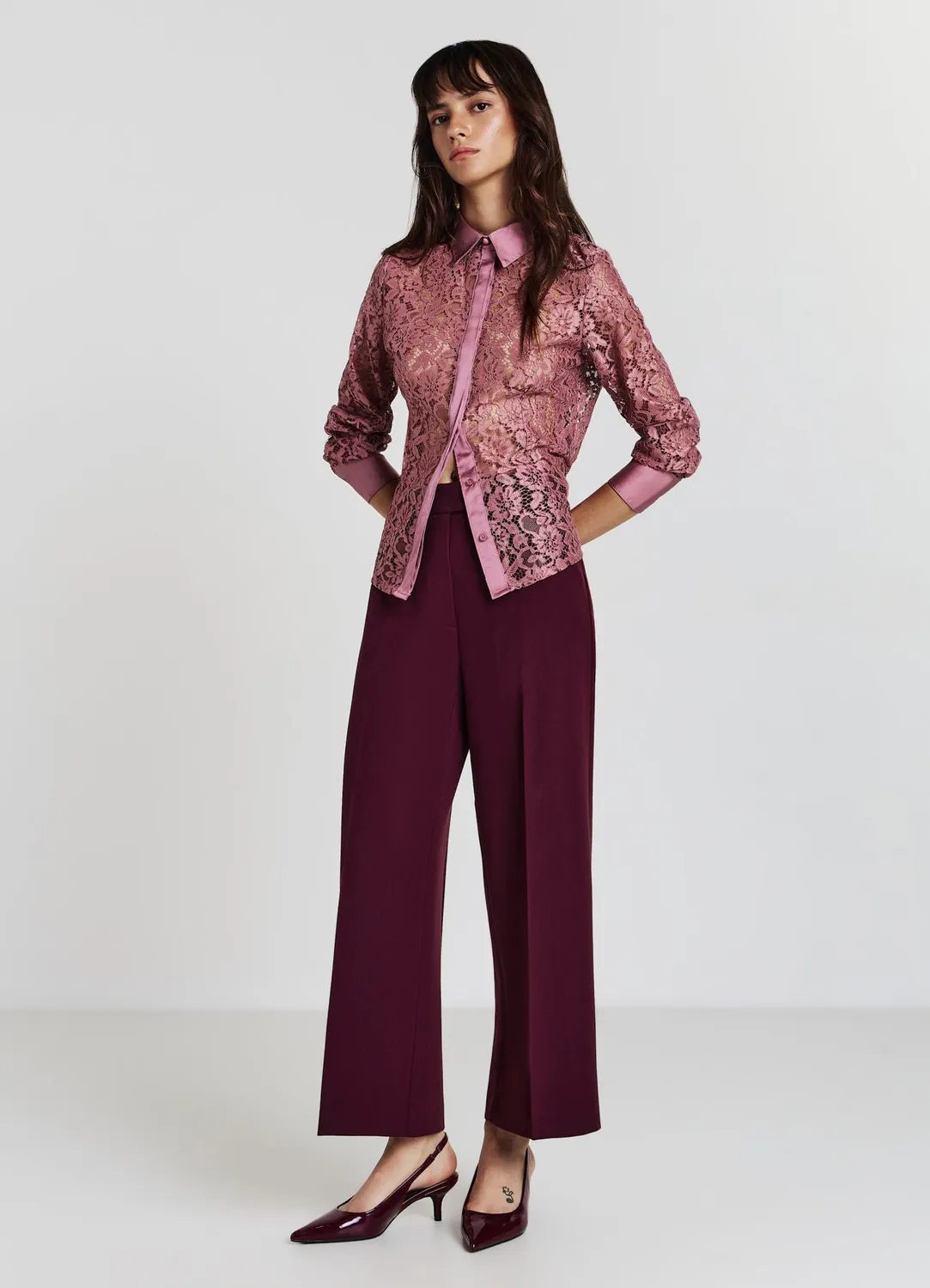 Calliope pantalon culotte taille haute femme