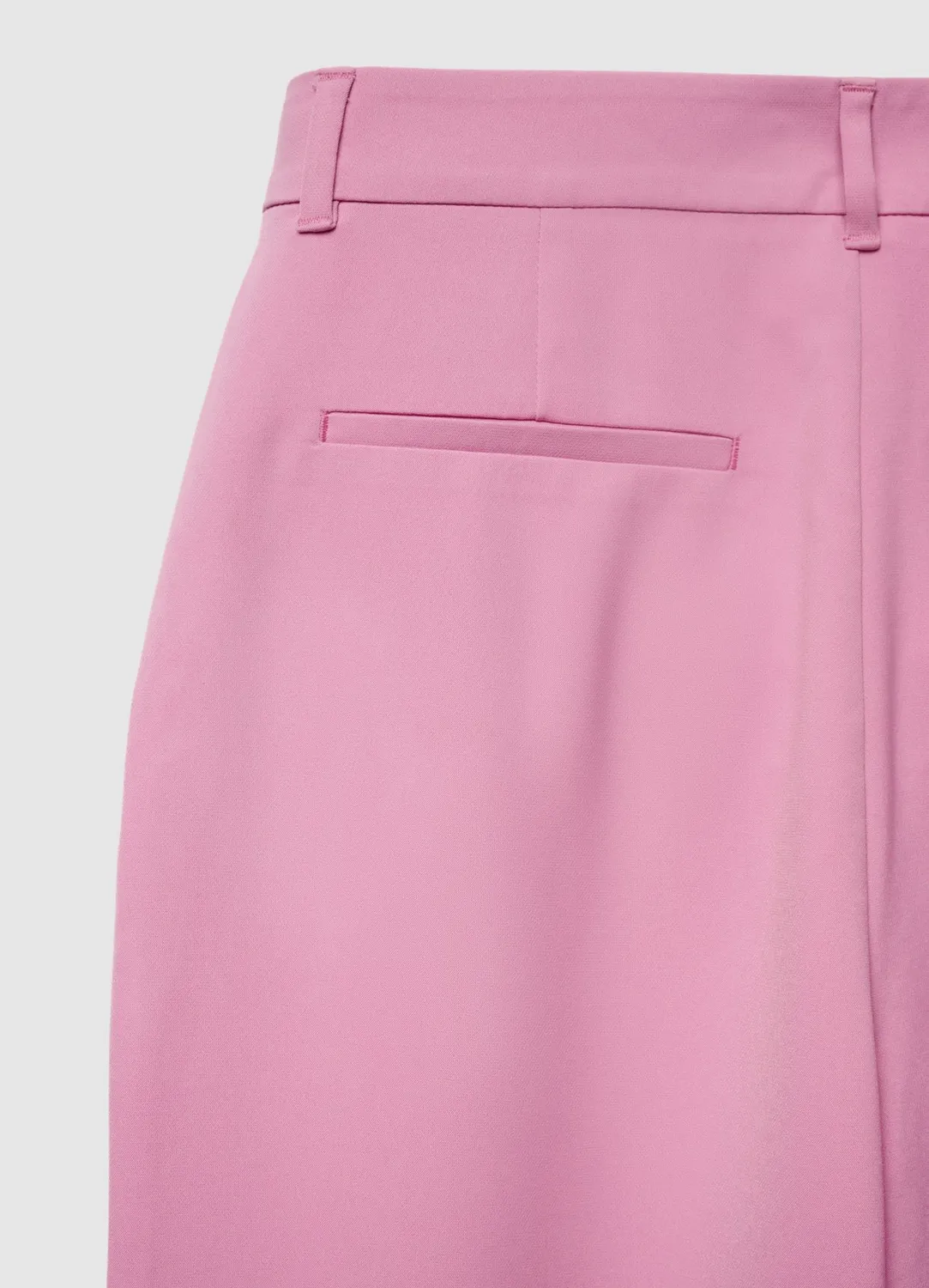Calliope pantalon baggy femme uni taille haute