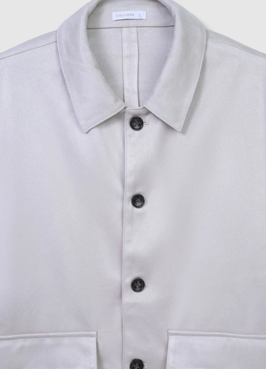 Calliope shacket homme effet daim poches S-XL