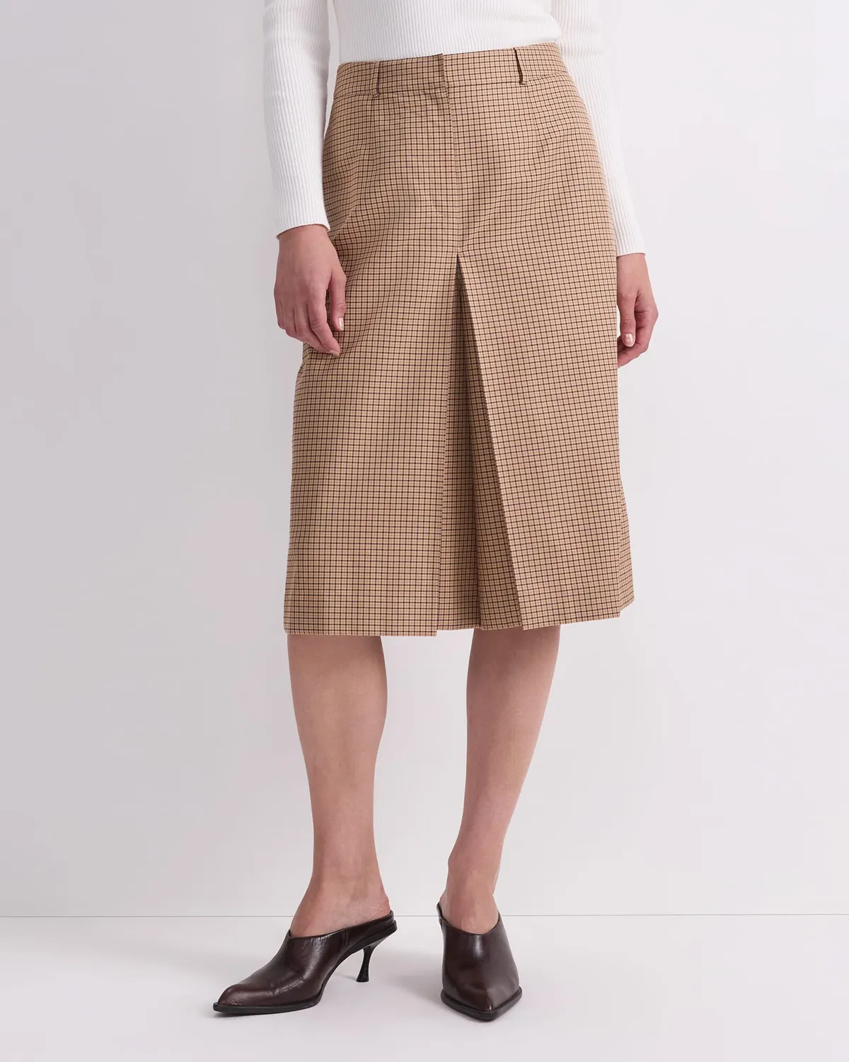 Sportscraft Audrey culotte à carreaux doublée genou