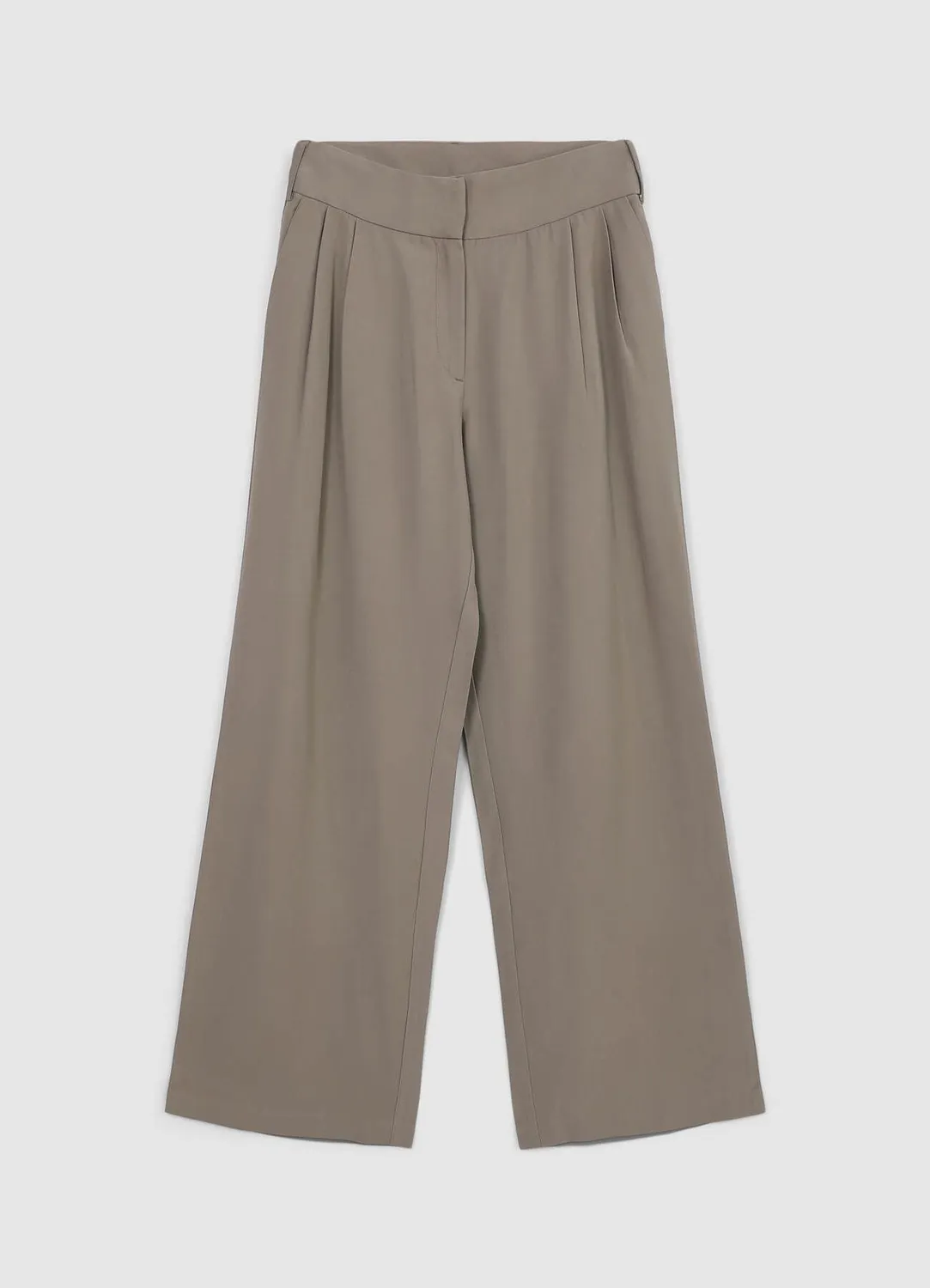 Calliope pantalon palazzo femme uni