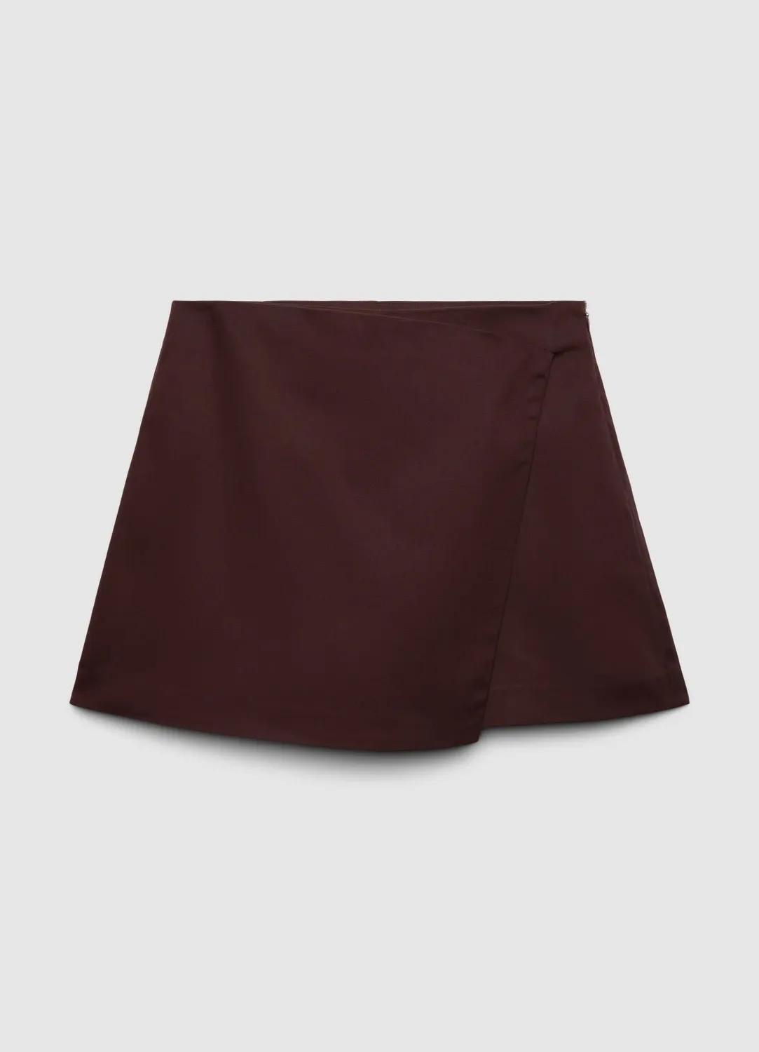 Calliope jupe-short portefeuille femme bureau