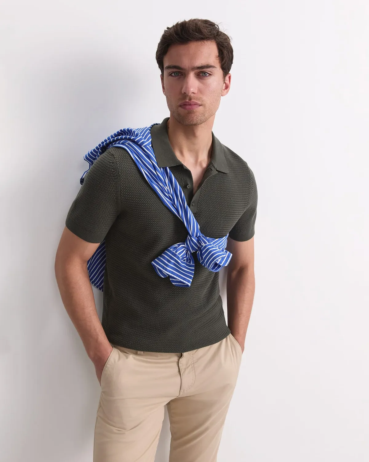 Sportscraft Alec polo maille coton manches courtes