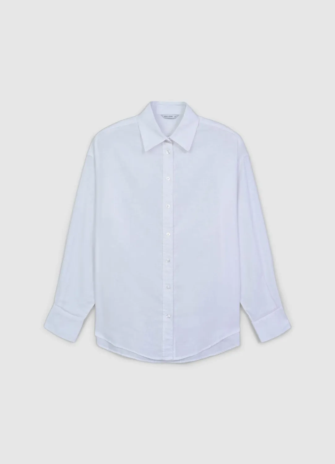 Calliope chemise lin femme manches longues regular