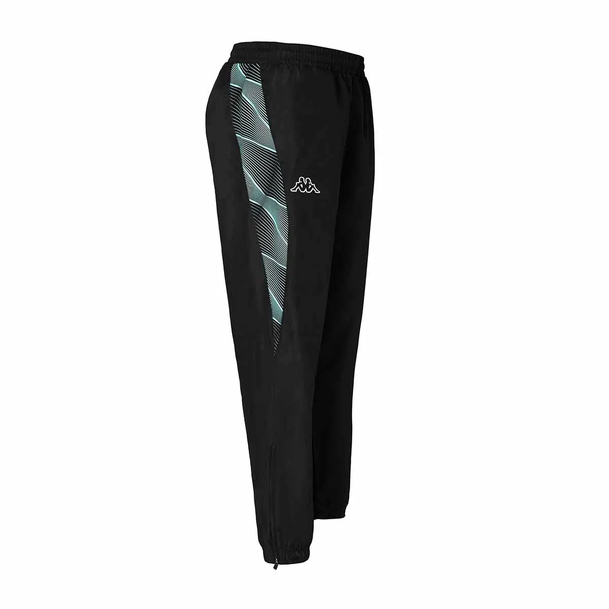 Kappa Ecale Sportswear pantalon noir homme coupe droite