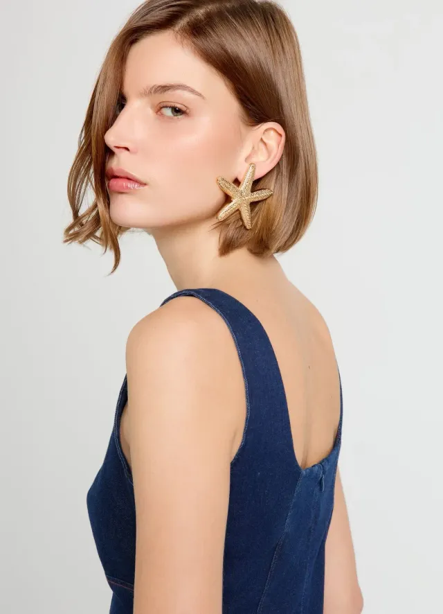 Calliope boucles d'oreilles femme étoile de mer