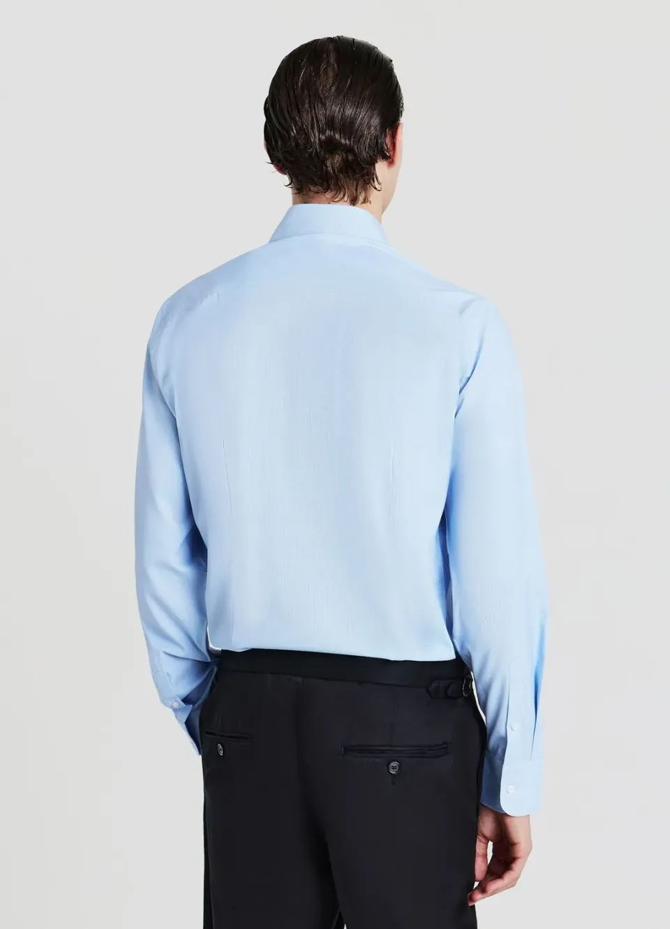 Calliope chemise homme pois manches longues S-XXL