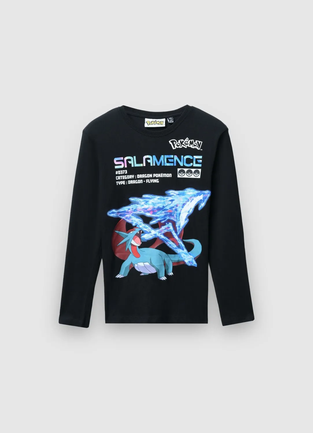 Calliope t-shirt Pokémon enfant manches longues imprimé