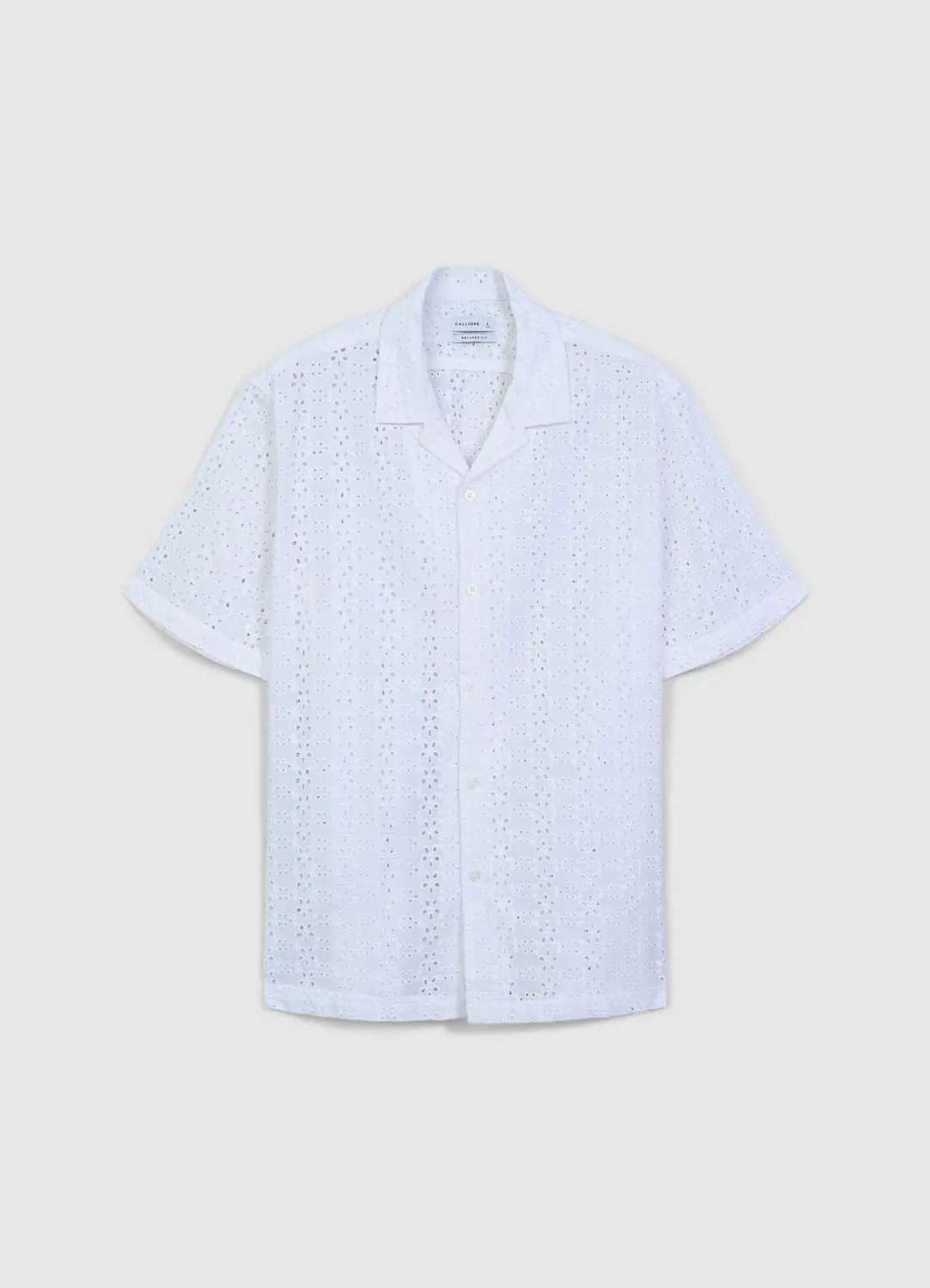 Calliope bowling sangallo chemise coton manches courtes
