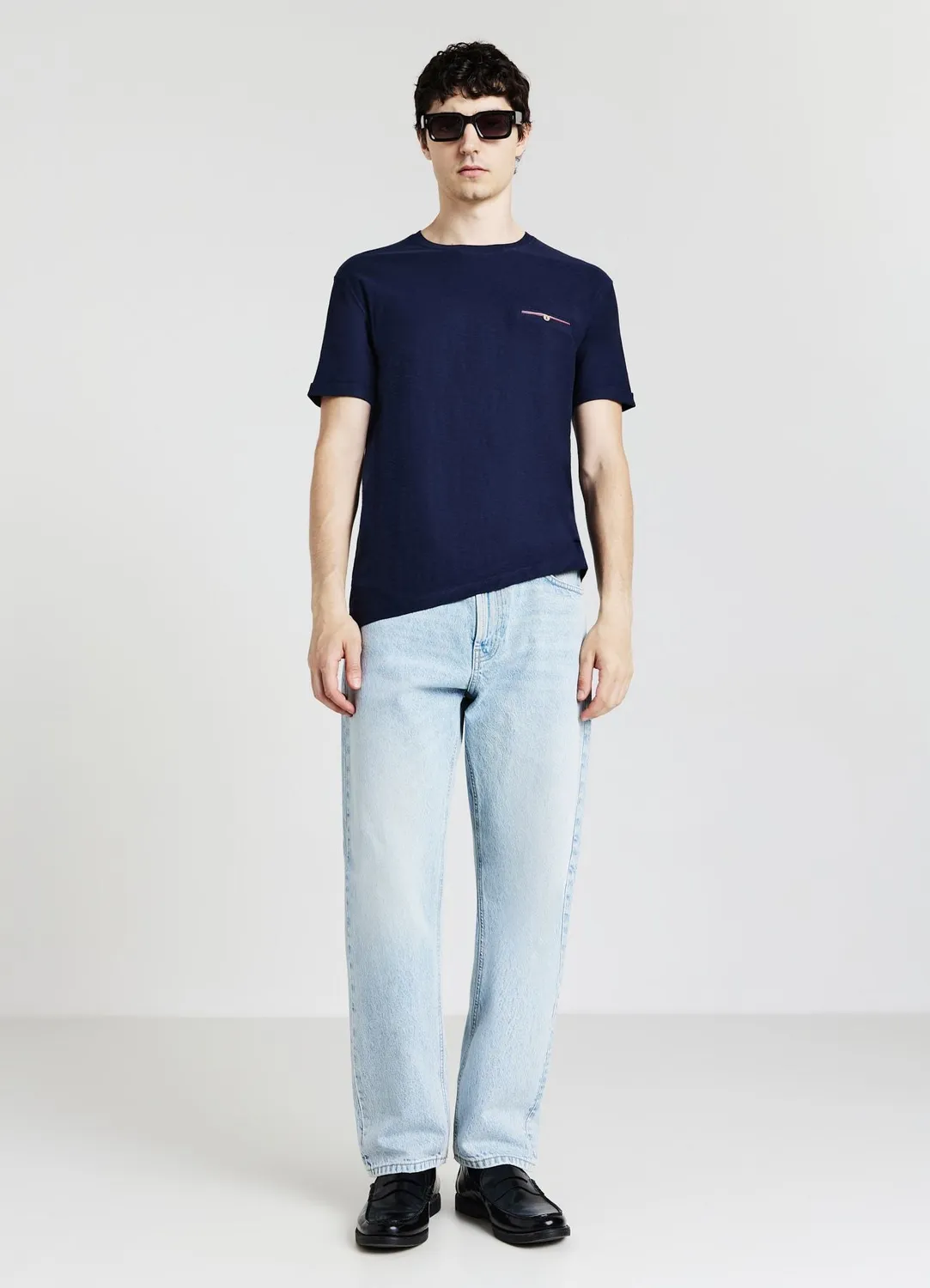 Calliope t-shirt taschino coton homme uni