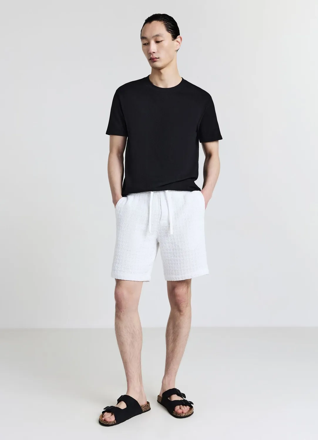 Calliope Jogger Court short homme coton élastique