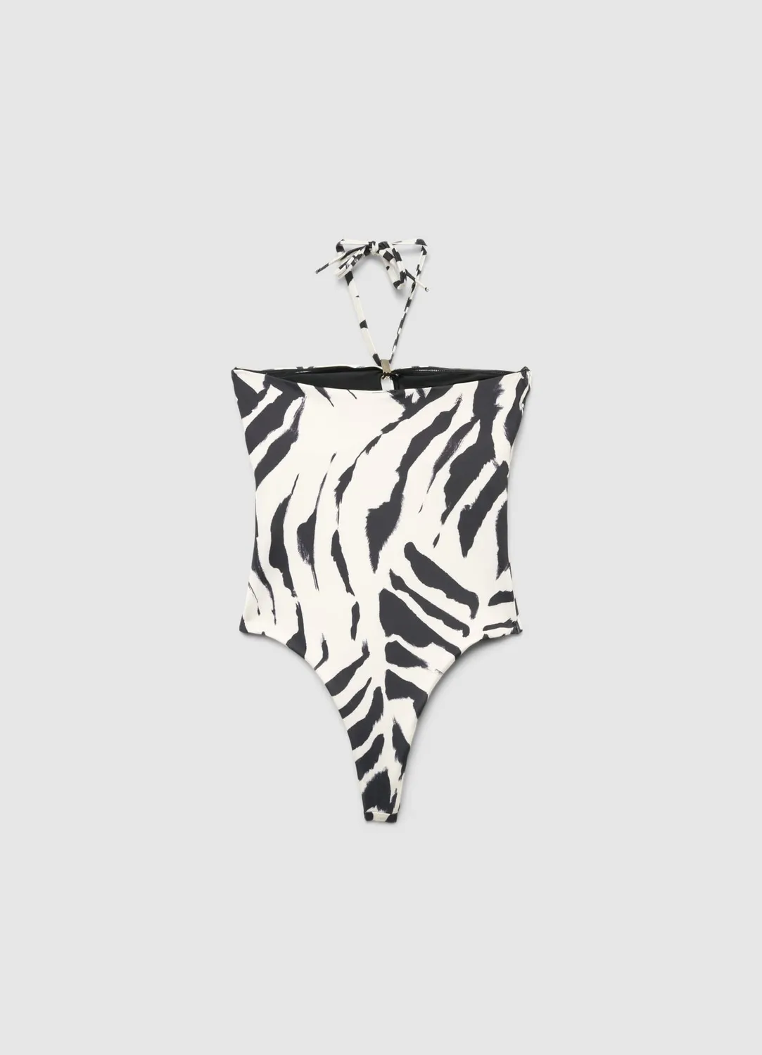 Calliope Maillot 1 Pièce Femme Bandeau Animalier Bijou