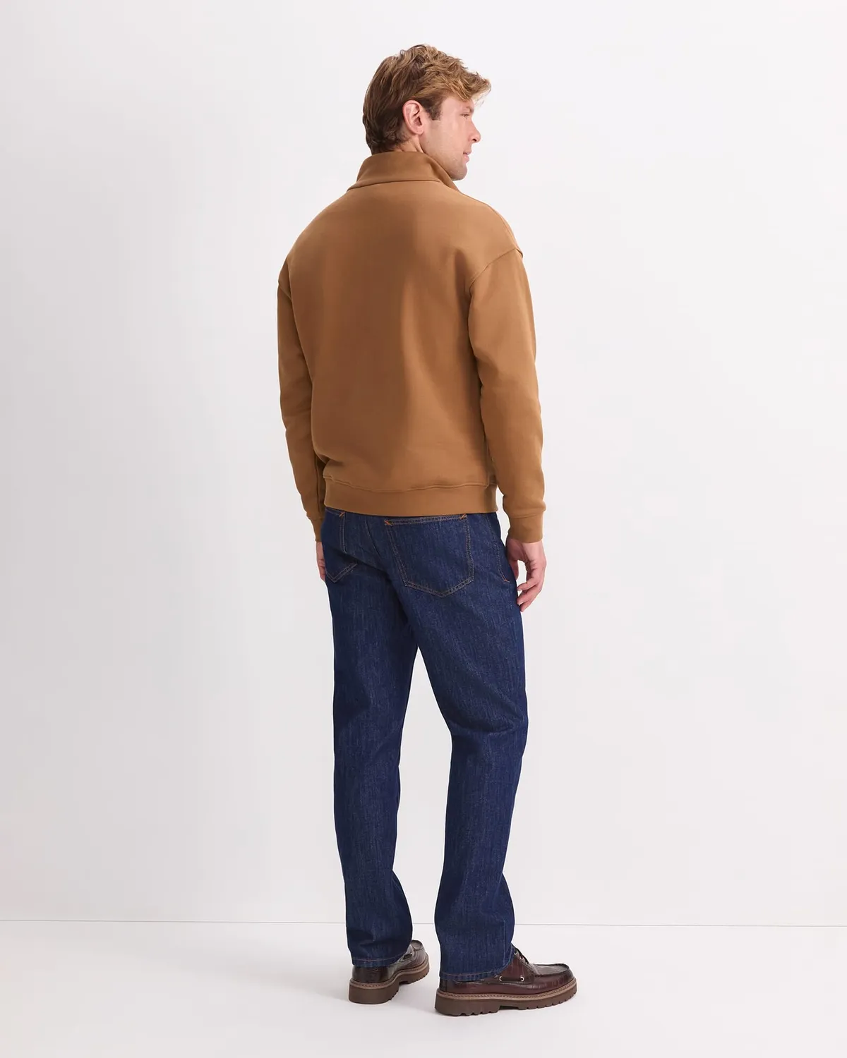 Sportscraft Quarter Zip Sweat zippé molleton homme