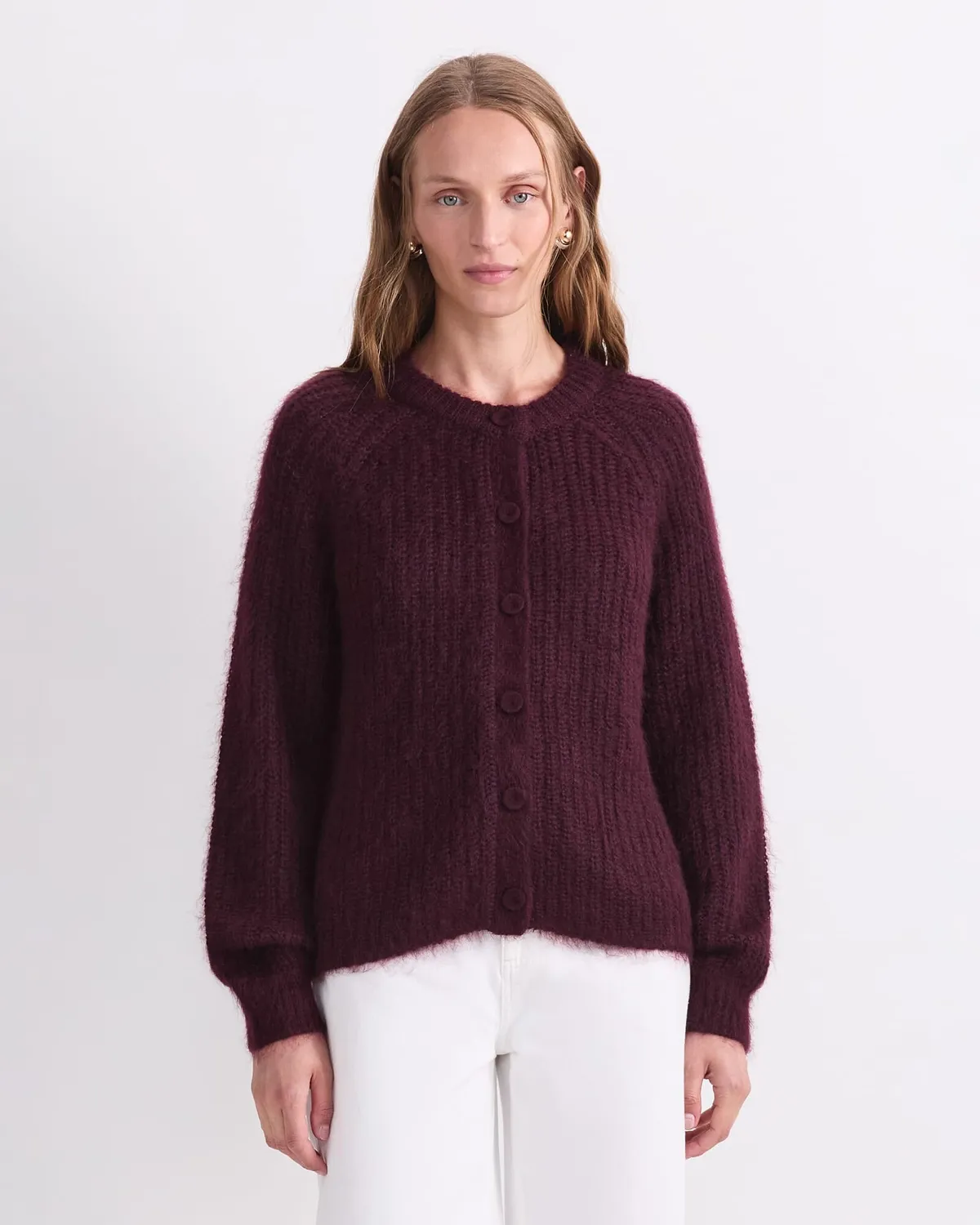 Sportscraft Tatiana cardigan mohair brossé