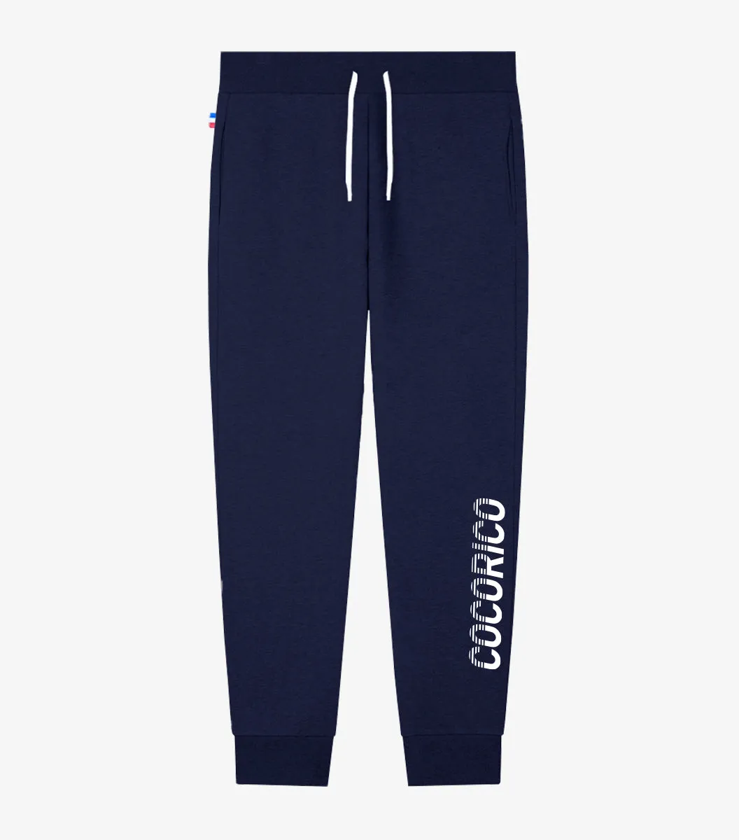 Cocorico Performance jogging homme marine coton stretch