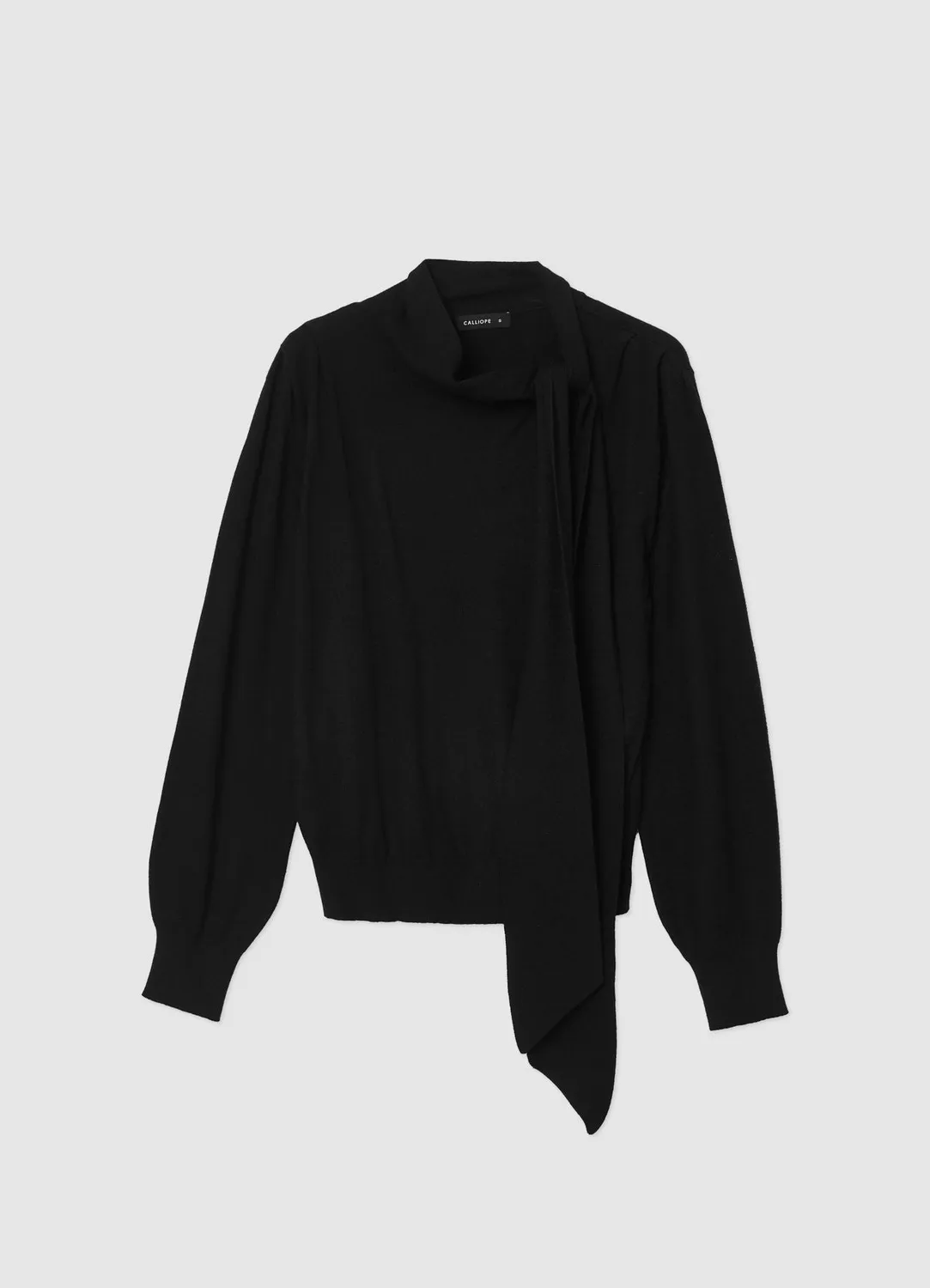 Calliope pull col foulard femme