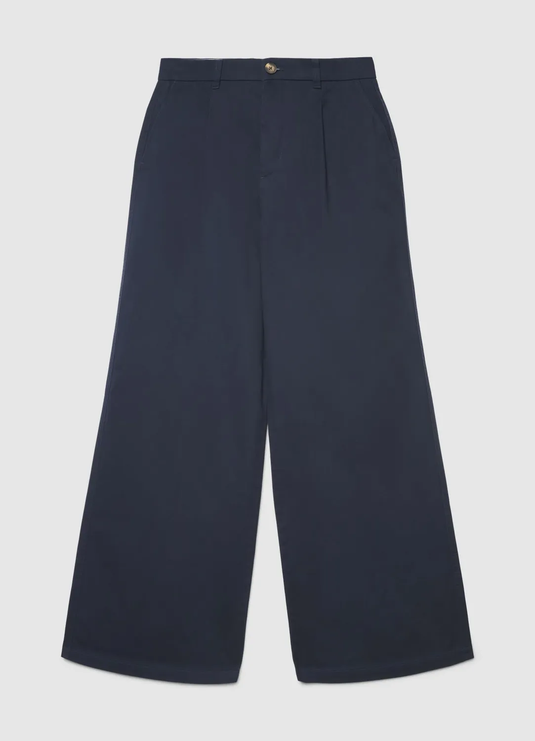Calliope Pantalon palazzo pinces femme fluide