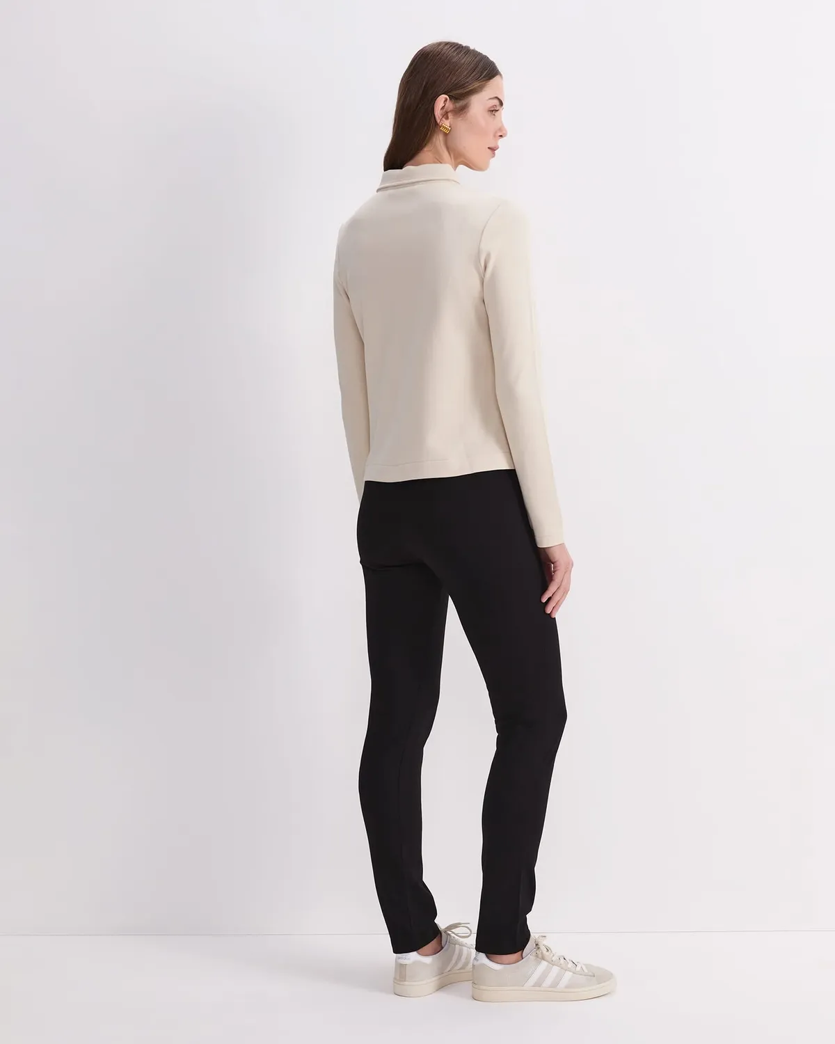 Sportscraft Haut Zippé Femme Manches Longues Ajusté Mi-Hanches