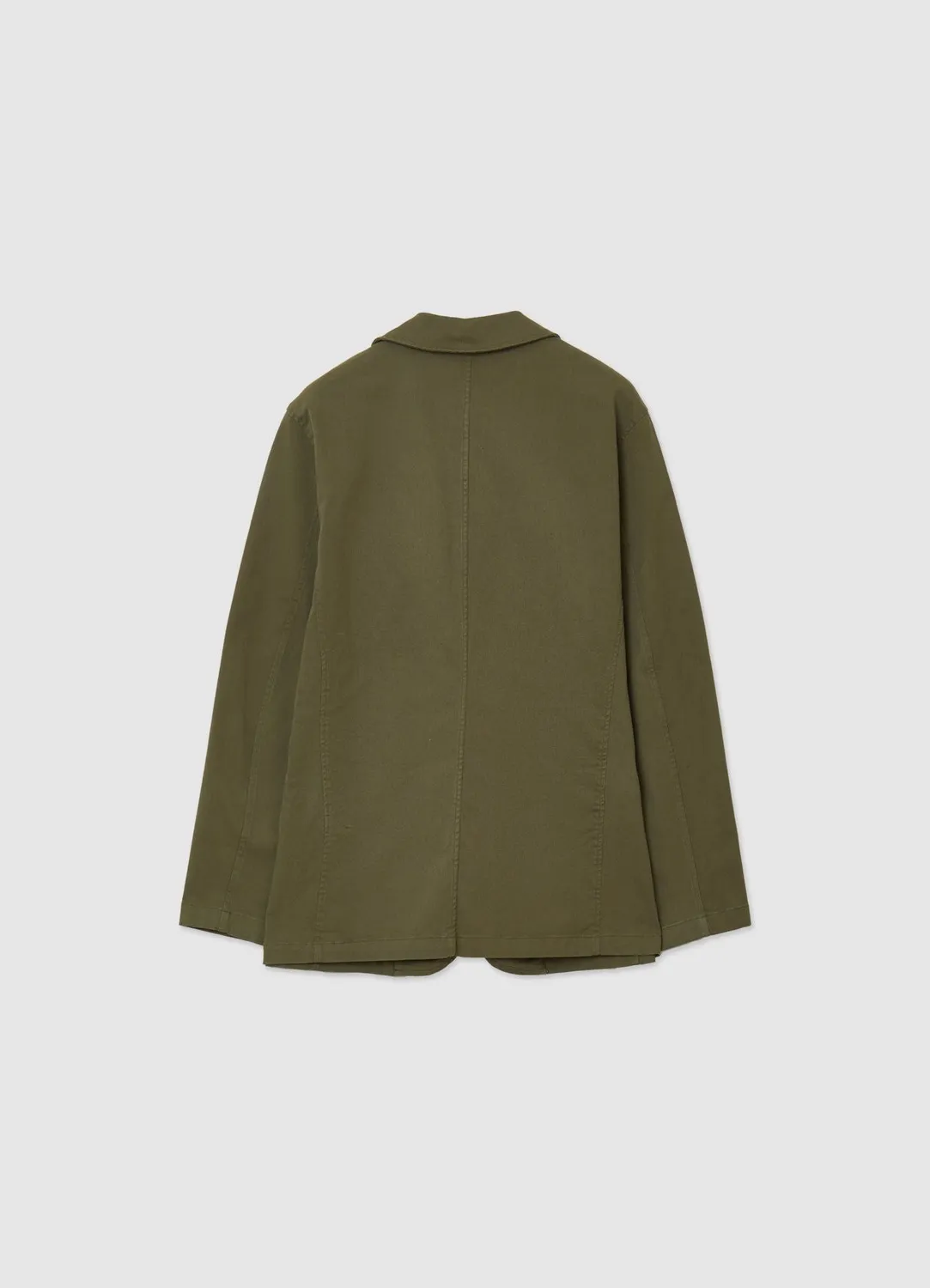 Calliope veste saharienne homme coton uni boutons