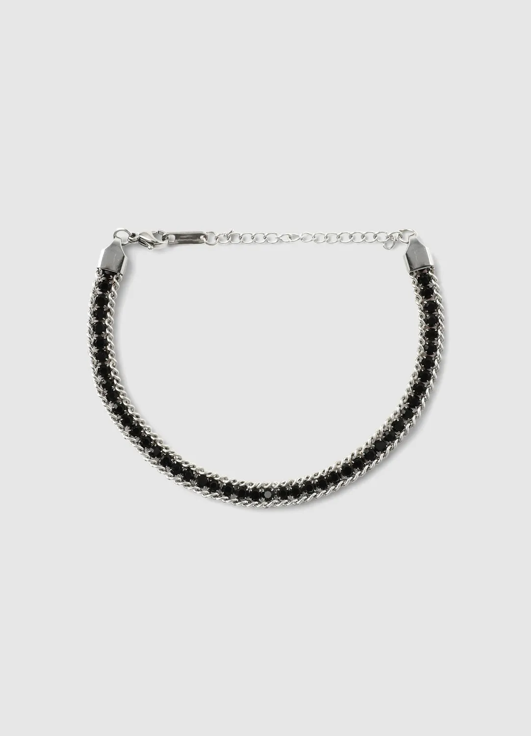 Calliope bracelet homme chaîne cristaux