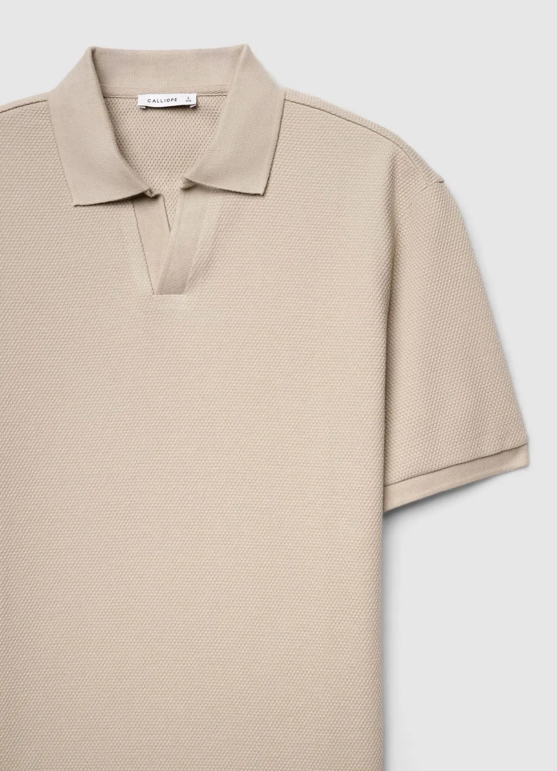 Calliope T-shirt polo polo homme S col V uni