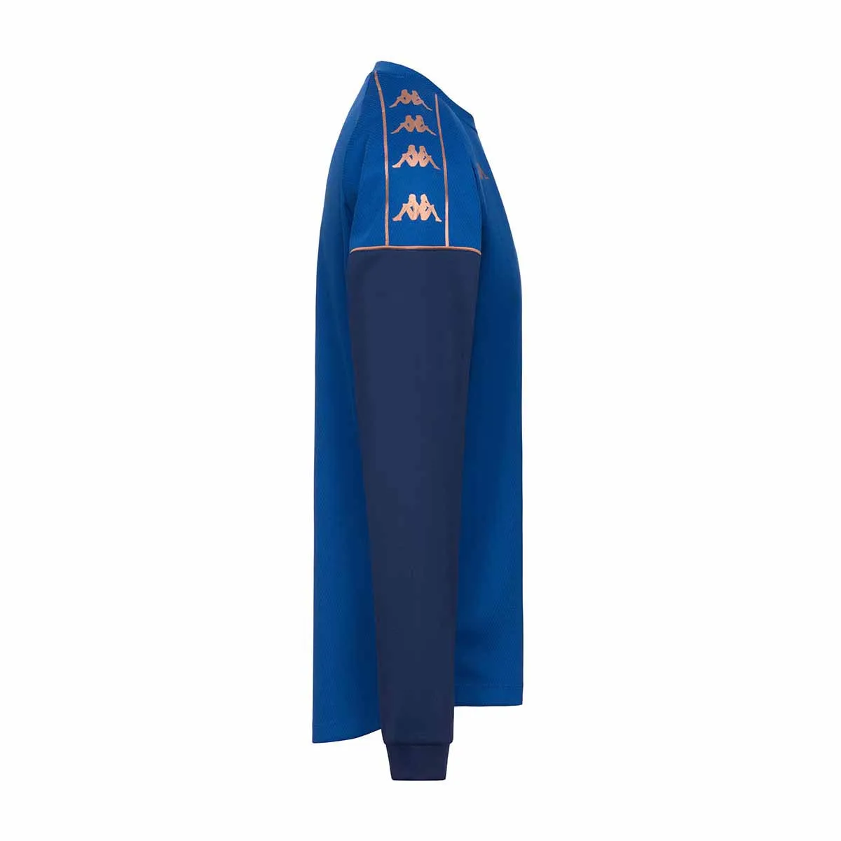 Robe di Kappa Maverno sweat bleu enfant mesh
