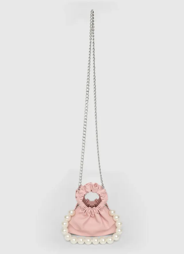 Calliope sac bourse fille chaîne perles