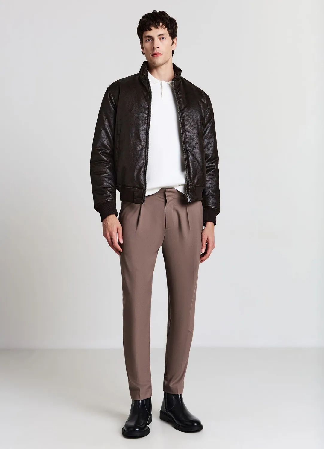 Calliope pantalon loose fit homme coupe ample