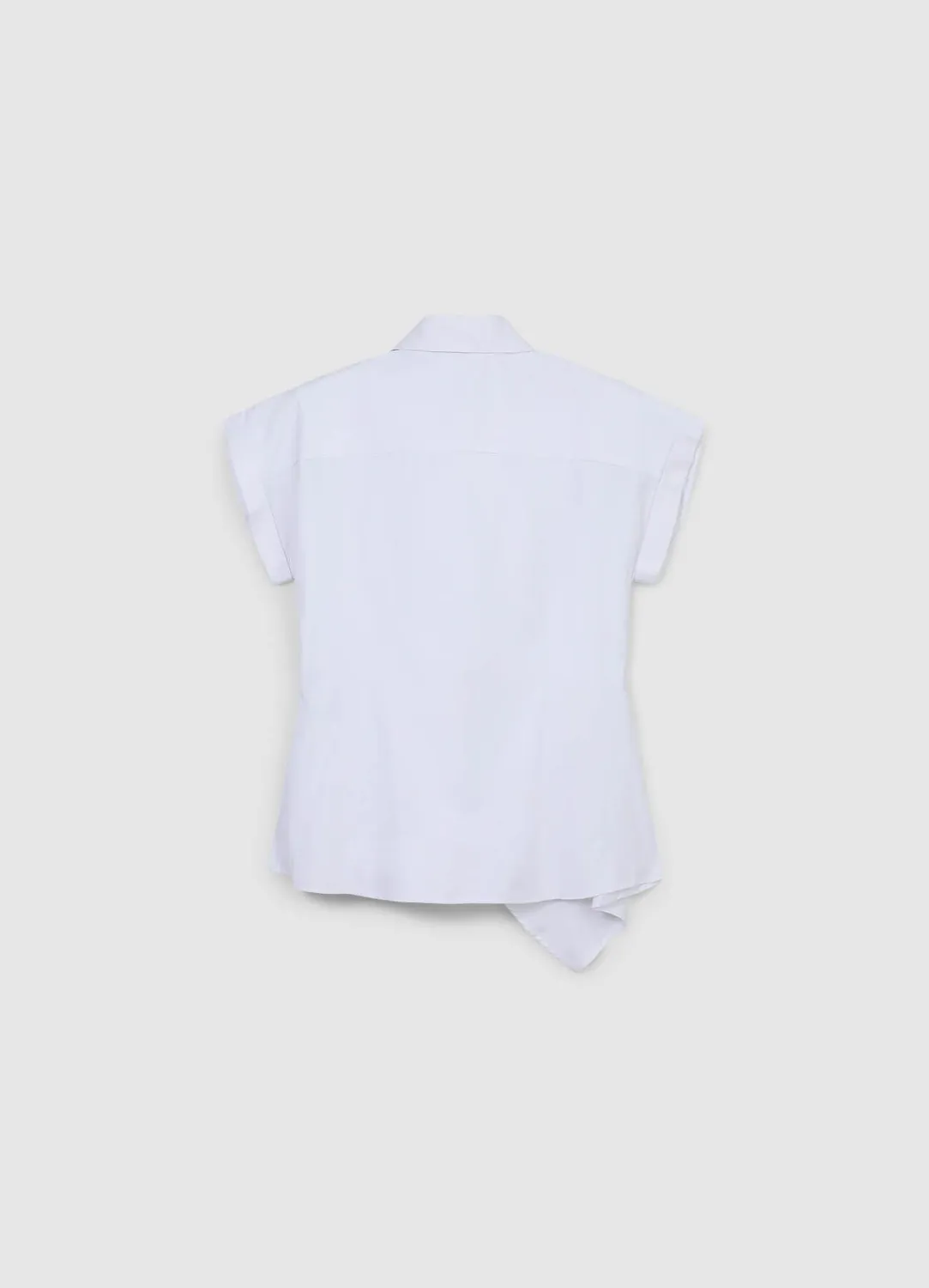 Calliope Nodo chemise femme manches courtes coton