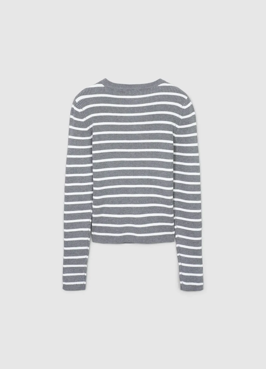Calliope Pull rayé femme col rond manches longues