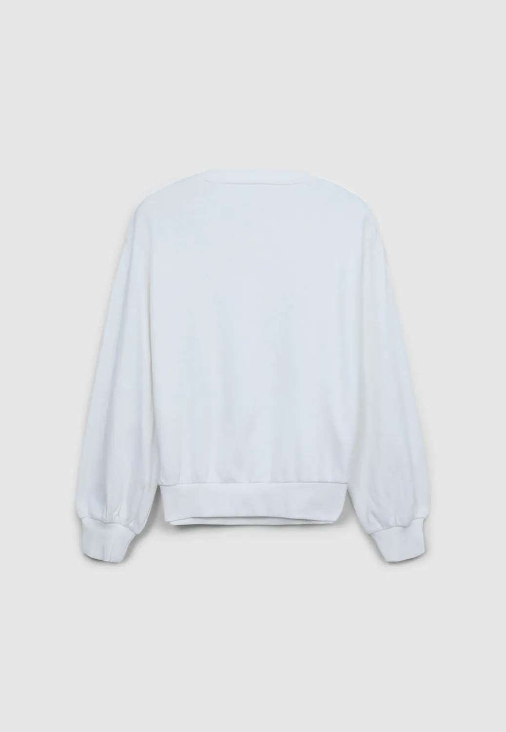 Calliope sweat femme col rond à perles