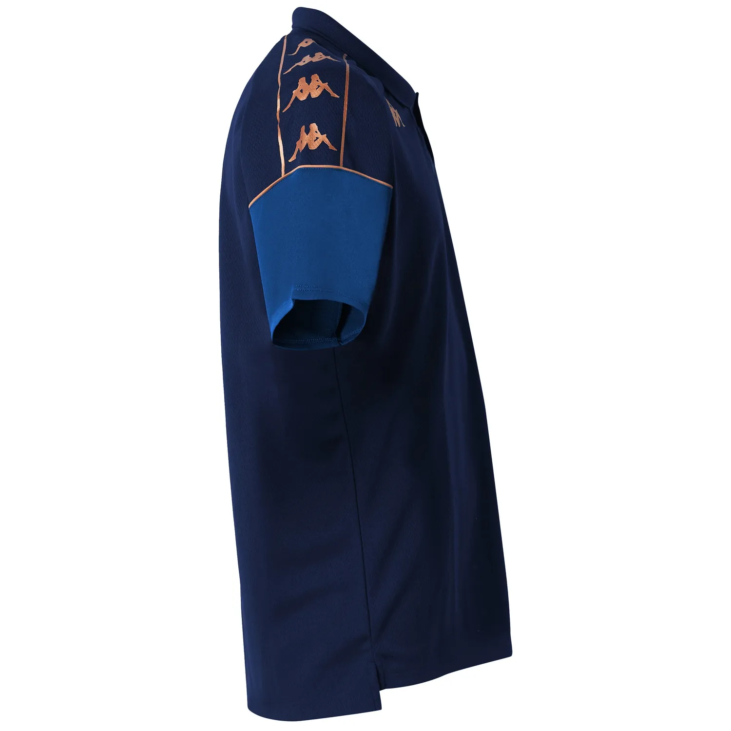 Robe di Kappa Miolo polo bleu homme slim