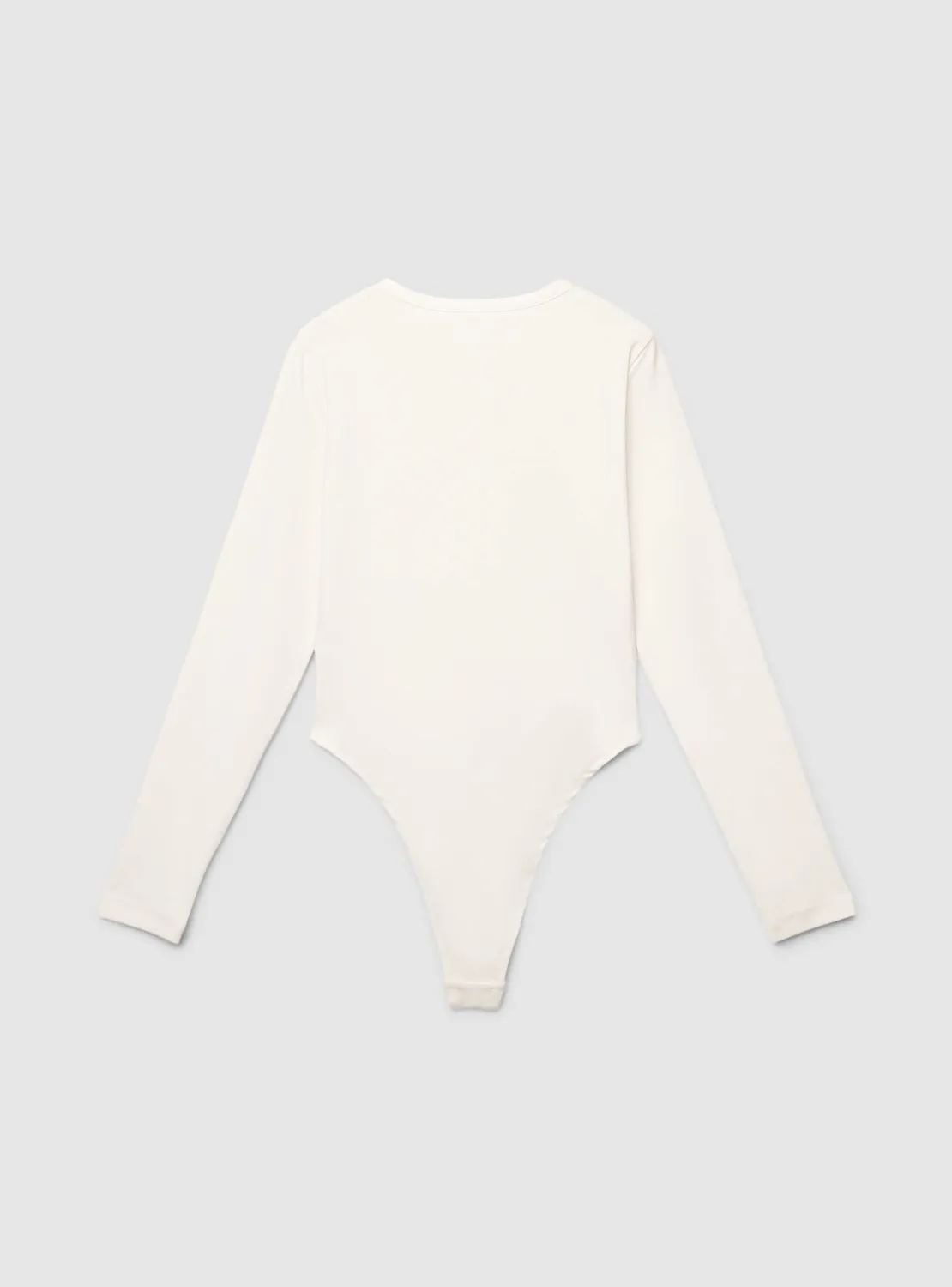 Calliope Body manches longues body femme uni col rond