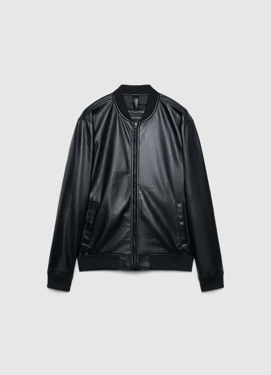 Calliope bomber homme zippé uni