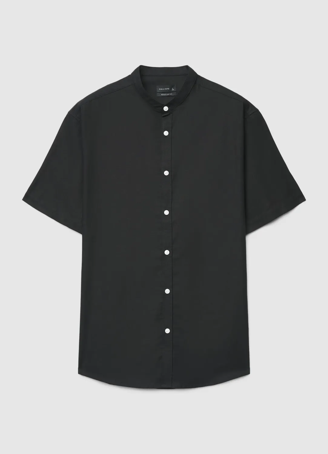 Calliope chemise coréenne unie homme manches courtes