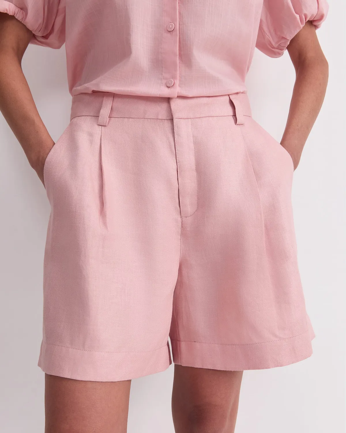 SPORTSCRAFT Jamie short lin plissé femme