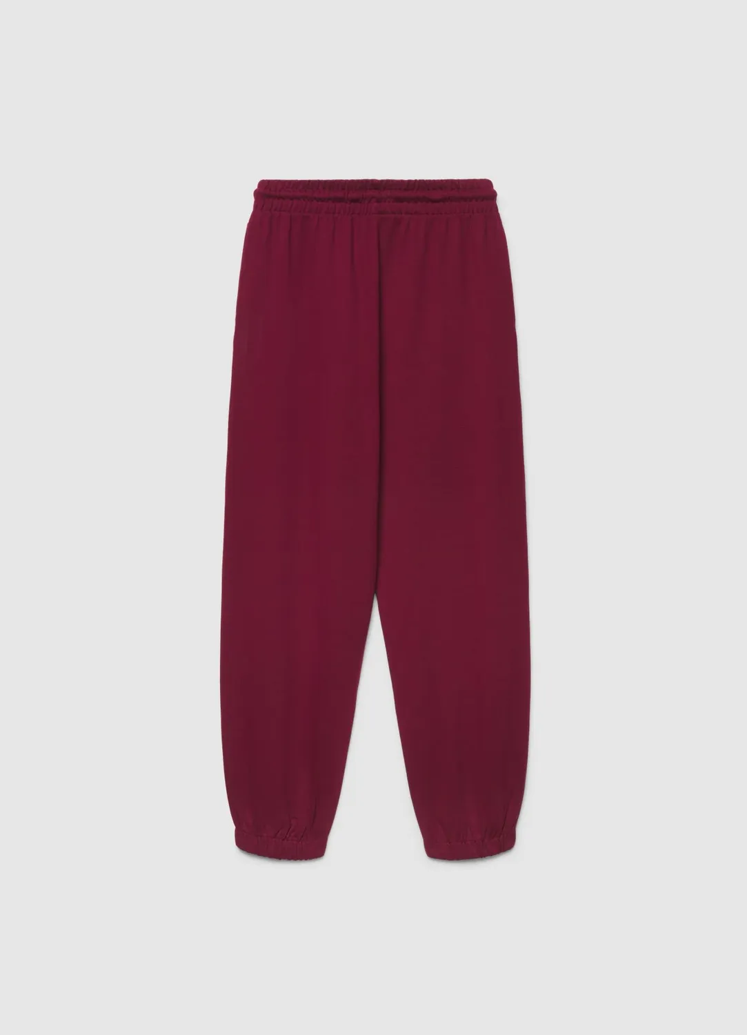 Calliope jogger femme cordon taille haute uni