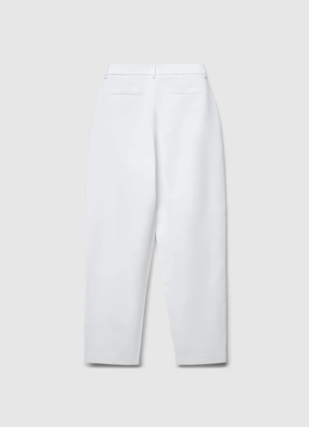 Calliope pantalon baggy uni taille haute femme
