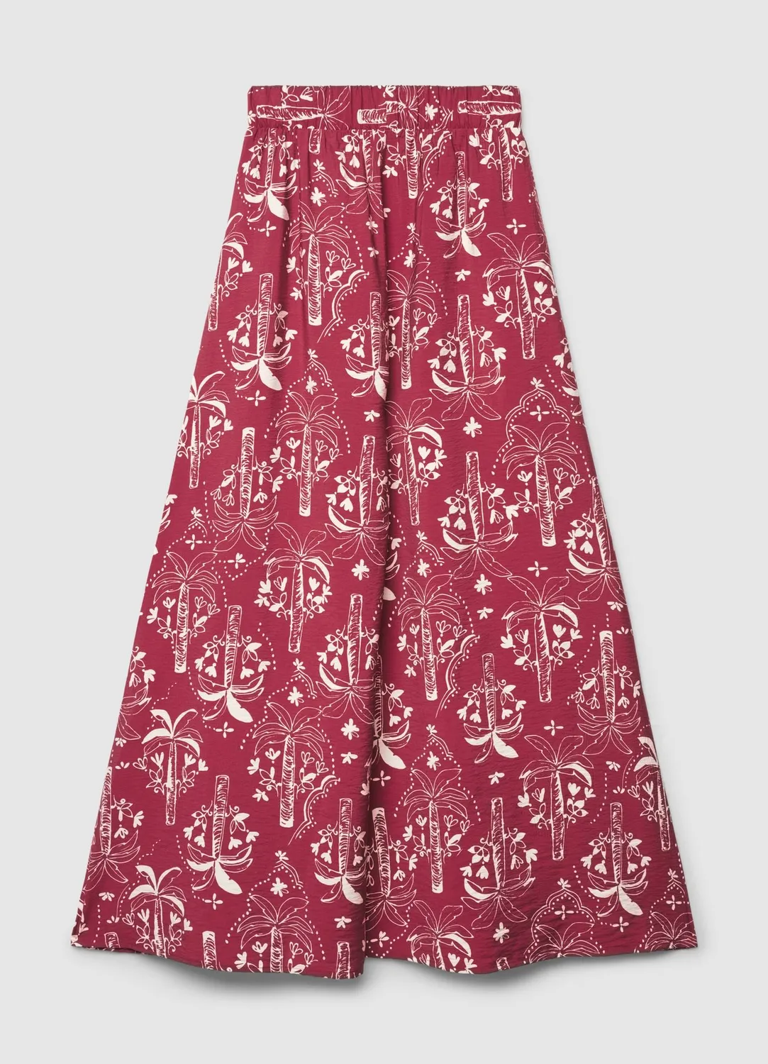 Calliope jupe-pantalon femme imprimée taille élastiquée