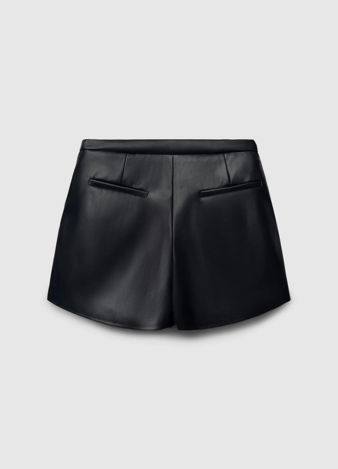 Calliope Short simili cuir strass femme coupe courte