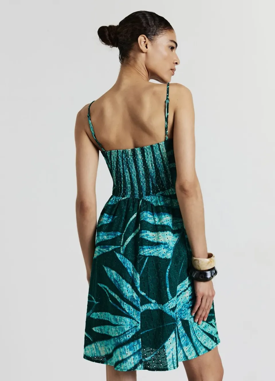 Calliope robe longue sangallo fantaisie broderie femme
