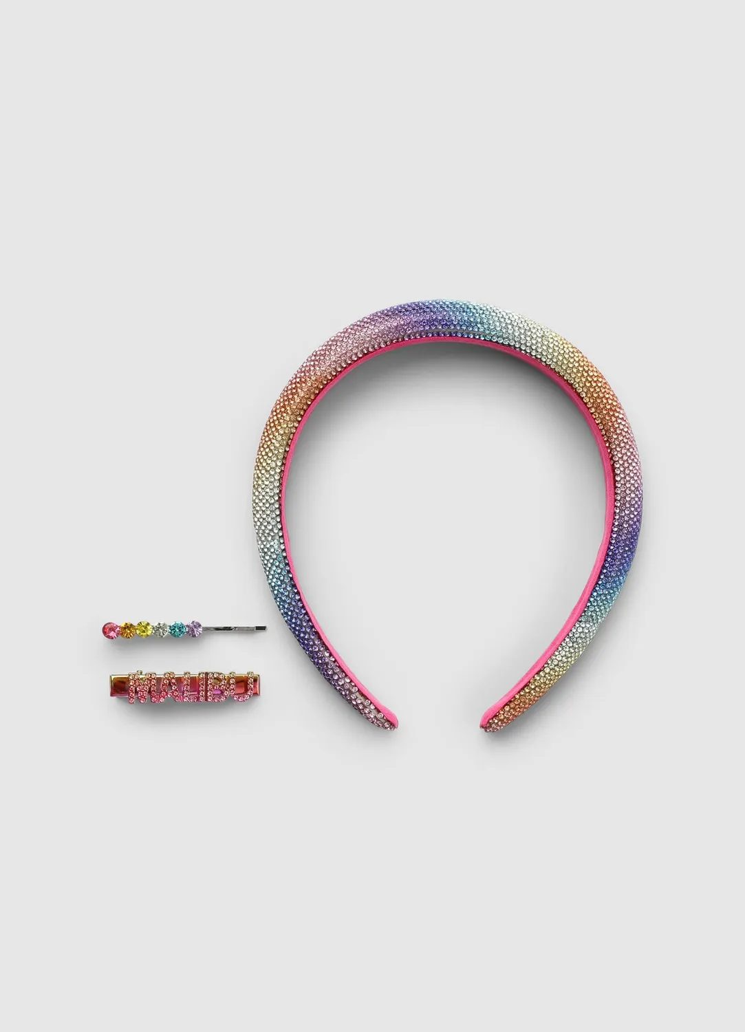 Calliope pack 3 accessoires cheveux fille brillant