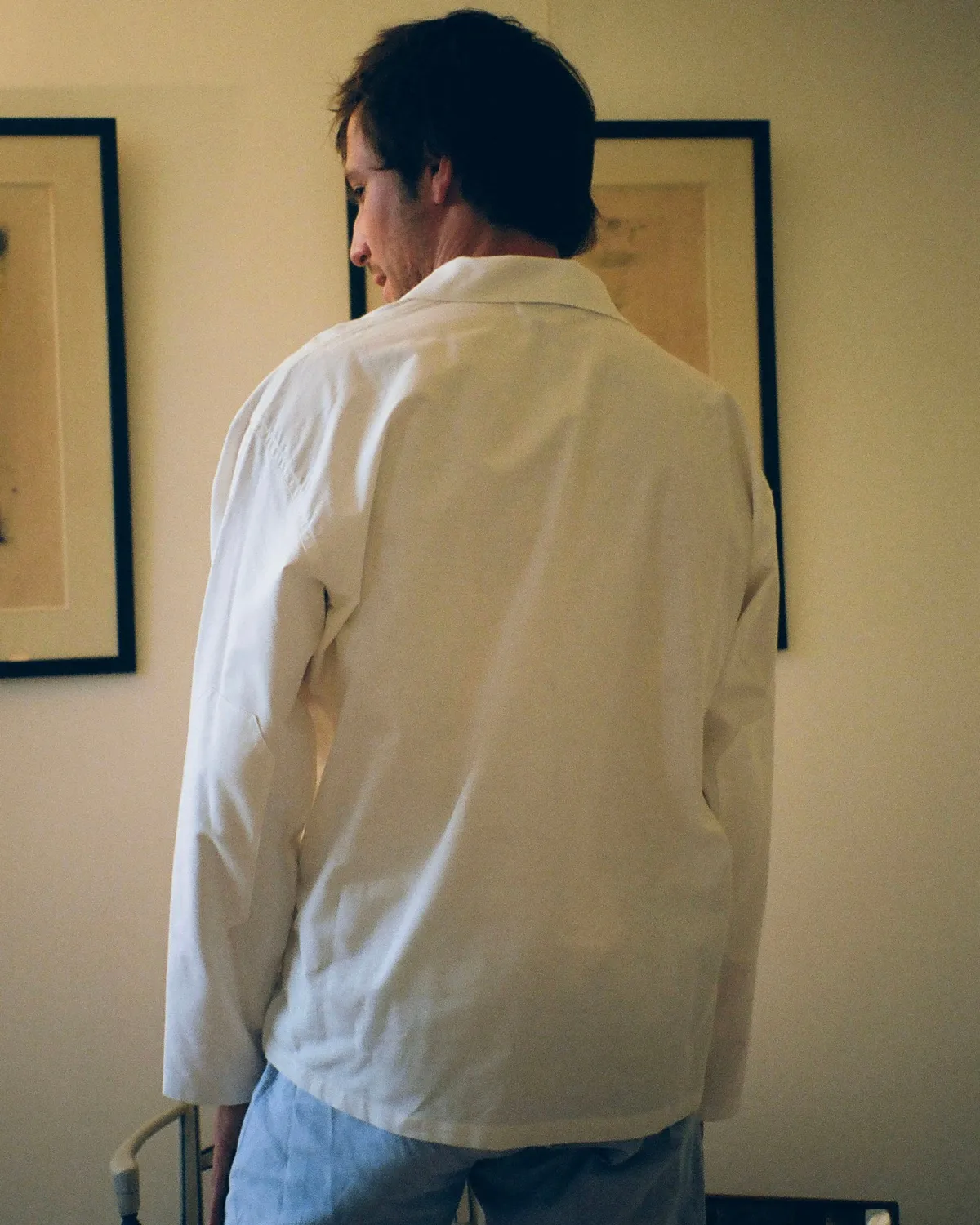 Erevan La Ponche surchemise oxford blanc