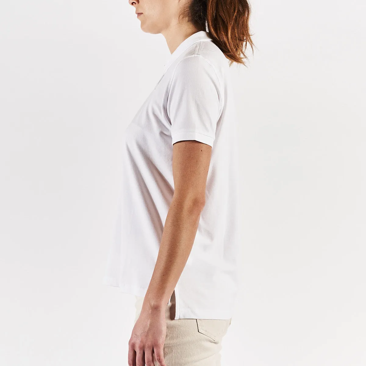 Robe di Kappa Carly polo femme blanc coton