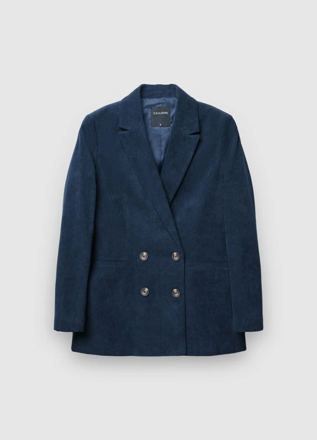 Calliope veste croisée effet velours femme